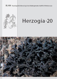 Cover Herzogia 20 - Placynthium filiforme - Foto: W. Obermayer