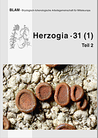 Titelblatt Herzogia 31 Heft 1 Teil 2