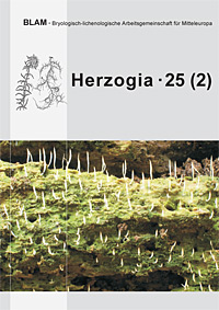 Titelseite/Cover Herzogia 25 Heft 2 (2012)