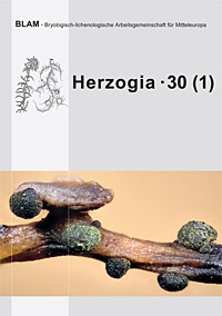 Herzogia 30 Heft 1 - Titelbild